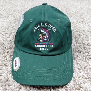 US Open 2018 Shinnecock Hills Strapback Hat Cap USGA Golf Green Adjustable Mens